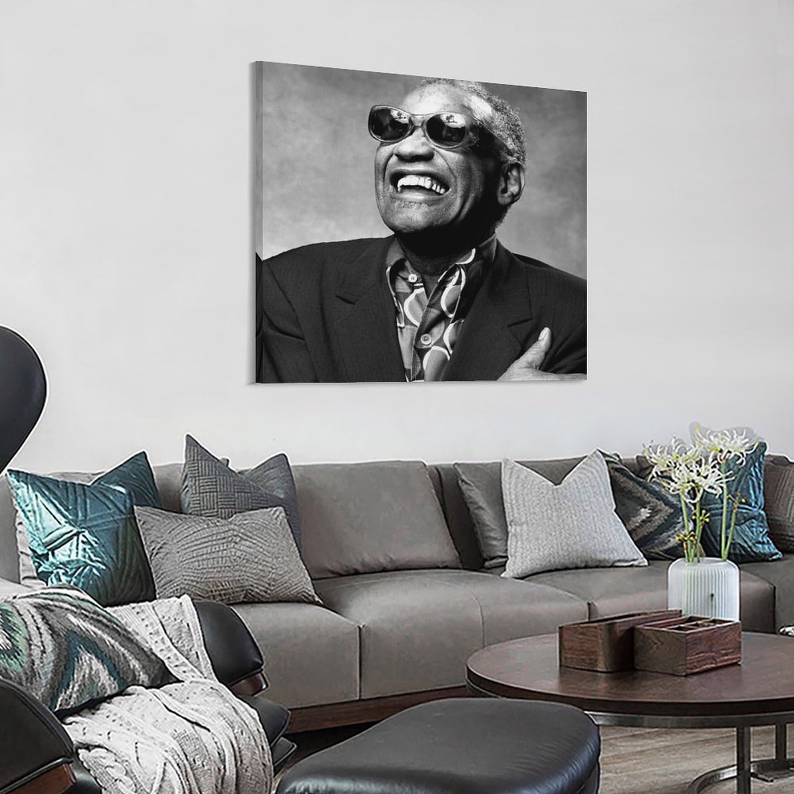 版画/レイ.チャールズ Amazon.co.jp: Ray Charles レイ・チャールズ 有名な歌手 ポスター